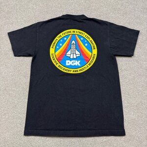 Dirty Ghetto Kids DGK T Shirt Men's Size M Black Short Sleeve Crew Neck